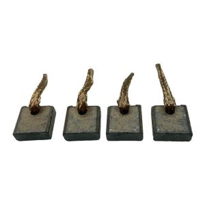 Balais de charbon compatible pour démarreur BOSCH 0001121017 - Jeu de balais charbon pour démarreur ALFA ROMEO 60813461