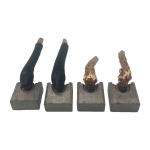 Balais de charbon compatible pour démarreur VALEO PSX1584 - Jeu de balais charbon démarreur VALEO D7R48