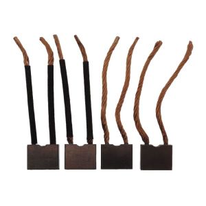 Balais de charbon compatible pour démarreur VALEO D11E69 - Jeu 4 charbons / démarreur