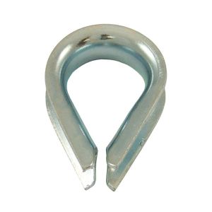 Cosse-coeur légère Ø 22mm (Acier) - Cosse-coeur légère pour diamètre de câble de 22 mm