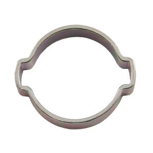 Collier à 2 oreilles Ø réglable de 15-18mm (Inox) - Collier à 2 oreilles d'une plage de serrage de 15-18mm