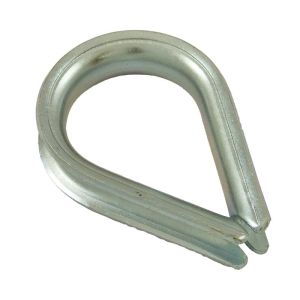 Cosse-coeur grande ouverture renforcée Ø 26mm (Acier)