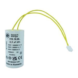 Condensateur permanent 3,5 µF pour moteur de volet Bubendorff