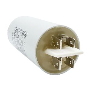 Condensateur permanent 18 µF à cosses pour moteur électrique ou pompe - Condensateur à cosses 18 uf