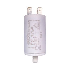 Condensateur permanent 1 µF à cosses pour moteur électrique ou pompe
