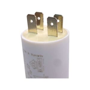 Condensateur permanent 1 µF à cosses pour moteur électrique ou pompe - Condensateur permanent 1 µF