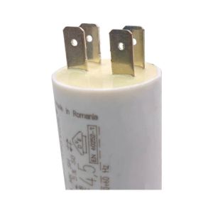 Condensateur permanent 4,5 µF à cosses pour moteur électrique ou pompe - Condensateur permanent 4,5 µF à cosses