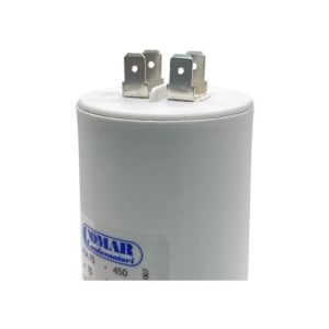 Condensateur permanent 75 µF à cosses pour moteur électrique ou pompe - Condensateur permanent 75 µF