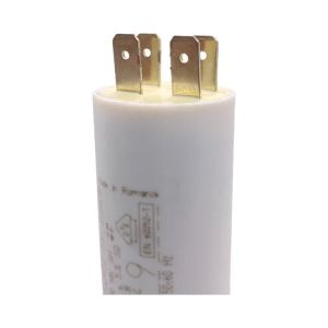 Condensateur permanent 9 µf à cosses pour moteur électrique ou pompe - Condensateur permanent 9 µF