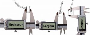 Balais de charbon compatible pour démarreur BOSCH 0001362075 - Côtes et dimensions