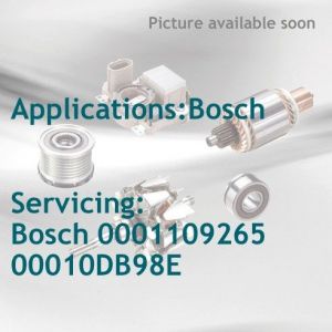 Couronne porte balais compatible pour démarreur BOSCH 0001109414