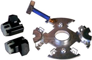 Couronne porte balais compatible pour démarreur REMY (DELCO) 85540351