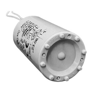 Condensateur permanent 15 µF à câble pour moteur électrique ou pompe - Condensateur permanent 15 µF à câble