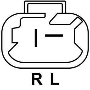 Alternateur compatible pour MITSUBISHI 32A6810200 - Schéma