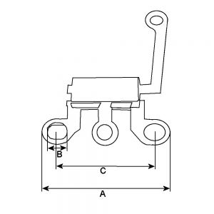 Diode d'alternateur compatible pour alternateur REMY (DELCO) 10459010 - vue 2