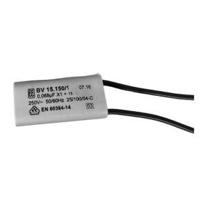Condensateur antiparasite 0,068 µF x 1 + 1 MO