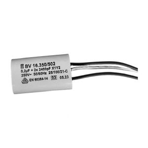 Condensateur antiparasite 0,2 µF + 2 x 2400 pF