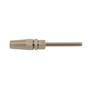 Embout fileté à sertissage manuel rapide M14 Ø 8mm (Inox) - Embout fileté à sertissage INOX pour diamètre de câble 8 mm