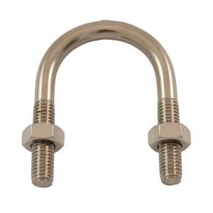 Étrier pour tube Ø60mm (Inox) - Étrier pour tube INOX avec un écartement de 61mm