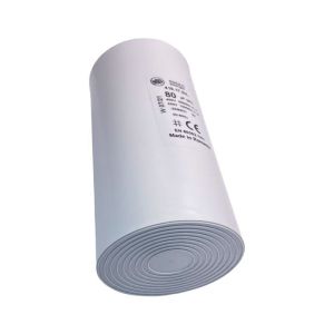 Condensateur permanent 80 µF à cosses pour moteur électrique ou pompe - Condensateur permanent 80 µF