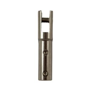 Embout à visser à chape Ø 3mm (Inox) - Embout à visser à chape INOX pour diamètre de câble 3mm