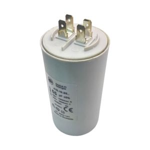 Condensateur permanent 55 µF à cosses pour moteur électrique ou pompe - Condensateur permanent 55 µF à cosses