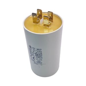 Condensateur permanent 30 µF à cosses pour moteur électrique ou pompe - Condensateur permanent 30 µF