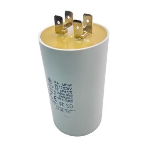 Condensateur permanent 35 µF à cosses pour moteur électrique ou pompe - Condensateur permanent 35 µF