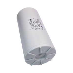 Condensateur permanent 50 µF à cosses pour moteur électrique ou pompe - Condensateur 50µF