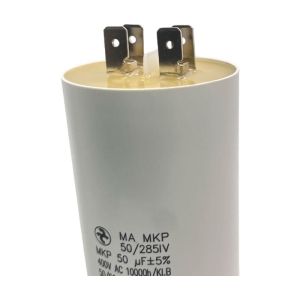 Condensateur permanent 50 µF à cosses pour moteur électrique ou pompe - Condensateur 50µF