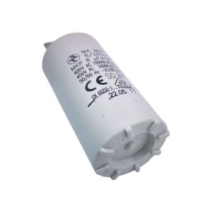 Condensateur permanent 8 µF à cosses pour moteur électrique ou pompe - Condensateur 8µF