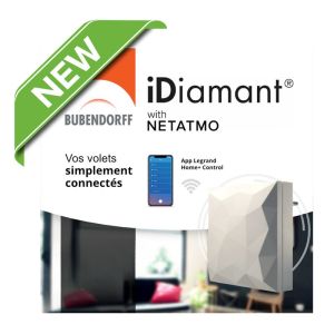 iDiamant Bubendorff avec Netatmo 229043 – Pilotage volets roulants à distance