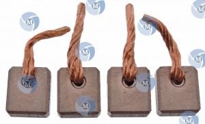 Balais de charbon compatible pour démarreur BOSCH 0001208003