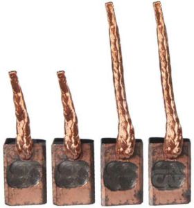 Balais de charbon compatible pour démarreur AUTOSTARTER POLAND PSX166167