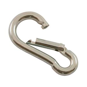 Mousqueton alpin Ø 12mm (Inox) - Mousqueton alpin INOX supportant une charge jusqu'à 410kg