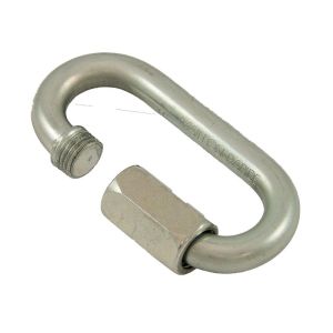 Maillon rapide Ø 4mm (Acier) - Maillon rapide standard supportant une charge jusqu'à 180 kg