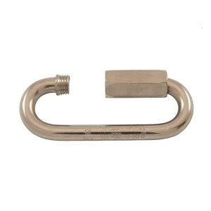 Maillon rapide à grande ouverture Ø 4mm (Inox)