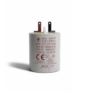 Condensateur permanent 3,5 µF pour moteurs volets roulants à cosses