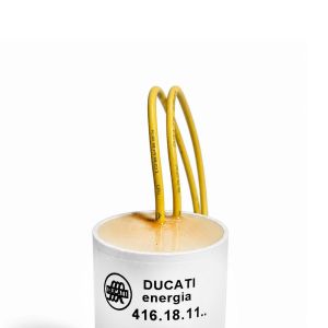 Condensateur permanent 6 µF pour moteur de volet Bubendorff - Condensateur à câbles pour volet roulant Bubendorff