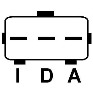 Régulateur compatible pour alternateur AUTOSTARTER POLAND ARE9015 - Connecteur régulateur PL117