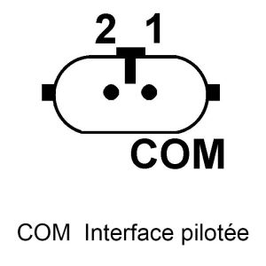 Alternateur compatible pour RENAULT 231000024R - Schéma