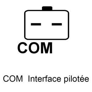 Alternateur compatible pour BMW 7794970 - Connecteur