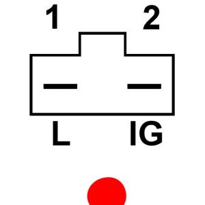 Alternateur compatible pour WAI 72946N - Schéma