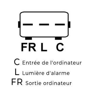 Régulateur Valeo pour alternateur VALEO 599269