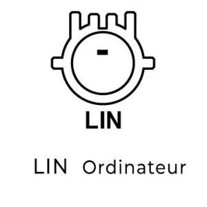 Alternateur compatible pour TOYOTA 270600Q151 - Schéma