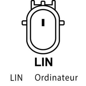 Alternateur compatible pour HONDA 31100R1AA01 - Schéma