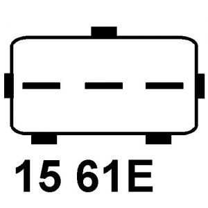 Régulateur compatible pour alternateur AUTOSTARTER POLAND ARE3024 - Connecteur régulateur PL52