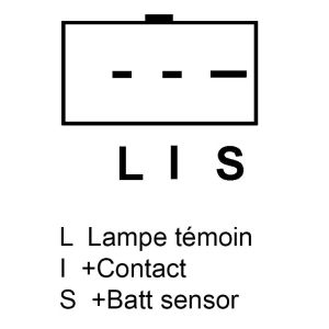 Alternateur compatible pour CASCO CAL46103 - Schéma