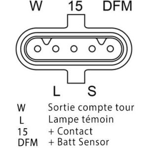 Alternateur compatible pour MERCEDES BENZ 014154930