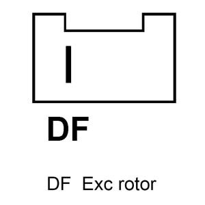 Alternateur compatible pour RENAULT 5000785715 - Schema